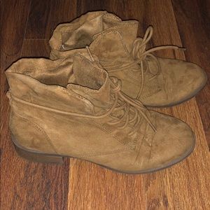 Tan Booties